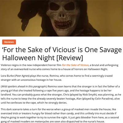‘For the Sake of Vicious’ is One Savage Halloween Night [Review]